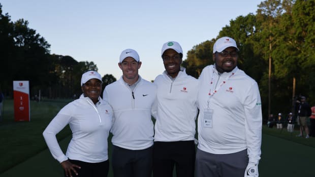 Wells Fargo at the Wells Fargo Championship Day 2; First Tee Clinic
